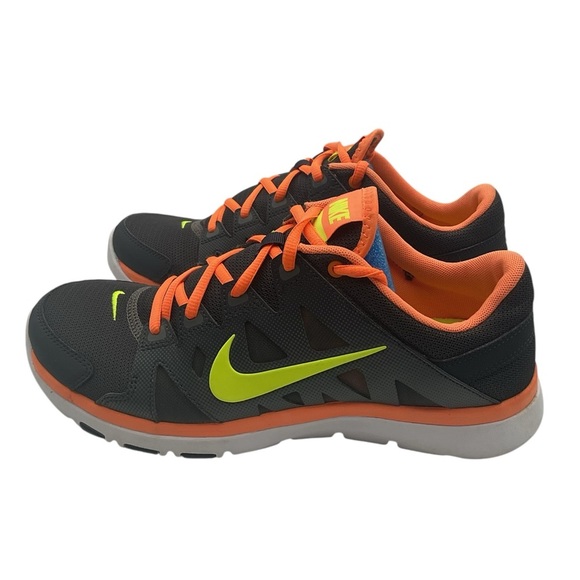 Nike running woman’s 616694-005 Black and Orange Athletic Shoes size 8.5 fitsole - Picture 6 of 7